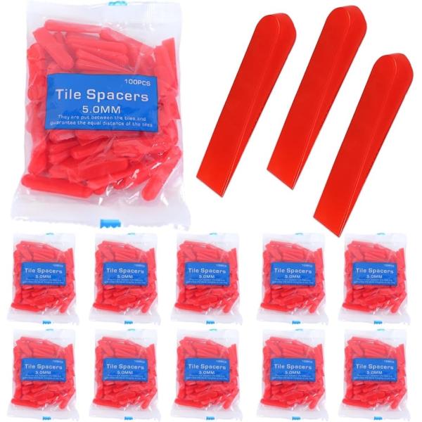 「タイルのレベリングに」タイル貼りをする際に、高さや間隔を綺麗に整えることのできる便利な施工補助具です。タイル間に挟むことで均一に並べることができ、そしてタイルの下に入れると高さを揃えることも可能。「高品質PVC製」耐久性や強度に優れた高品...