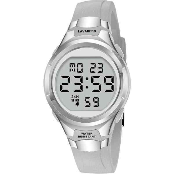 バリエーションコード : 2B9DWFIIDN多機能：時計はストップウォッチ、カレンダー、バックライト、目覚まし時計などの機能を兼ね備えており、日常生活をより便利にします。時計は大きなデジタル表示のデザインで、読みやすい。暗い環境でも明るい...