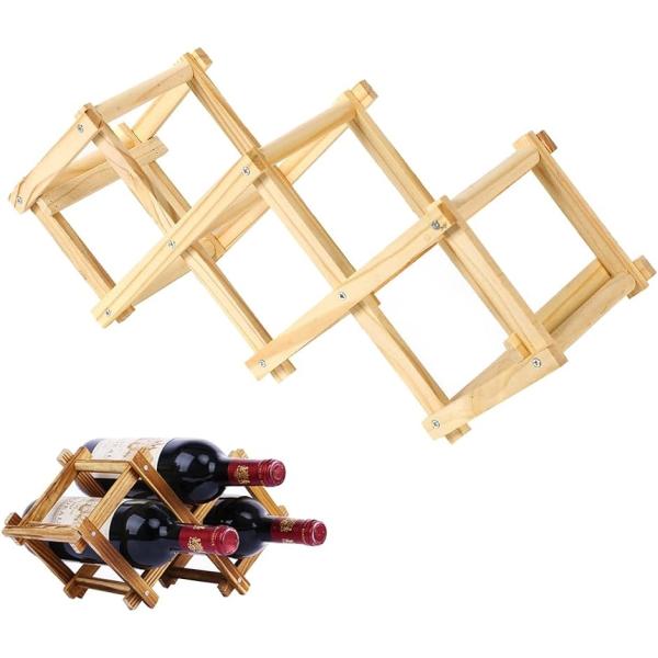 バリエーションコード : 2B9DPG82FS「おしゃれにボトル整理」ワインボトルやビン用の木製ラックになります。ワインをお洒落に魅せながら整理収納できます。シックな色合いの木製ワイン棚で落ち着いた高級感を演出できます。「場所を選ばず使える...