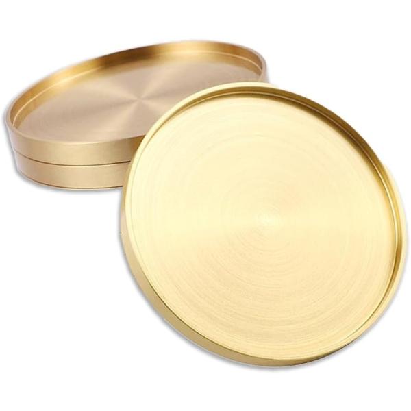 バリエーションコード : 2B9NKKWSOS「おしゃれなゴールドカラーのコースター」真鍮製ゴールドカラーのコースターです。直径は約6.6cm。シンプルなデザインながらリムデザインがエレガントな雰囲気をもたらし高級感のあるコースターです。選...