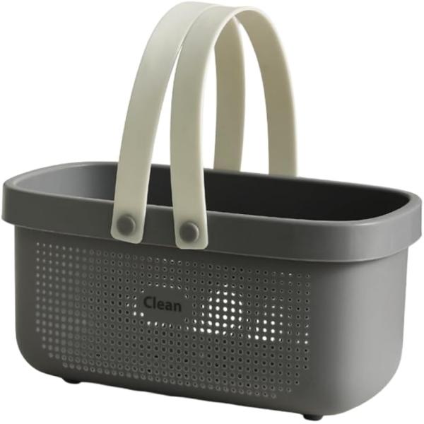 バリエーションコード : 2B9PSISK20「用途いろいろ。」シャンプーや洗顔料などの洗面用具を収納し、銭湯や温泉、プールでの持ち運びに最適。さらに、お化粧品や小物入れとしても活躍する便利な収納かごです。「速乾＆清潔設計」通気性抜群のデザ...