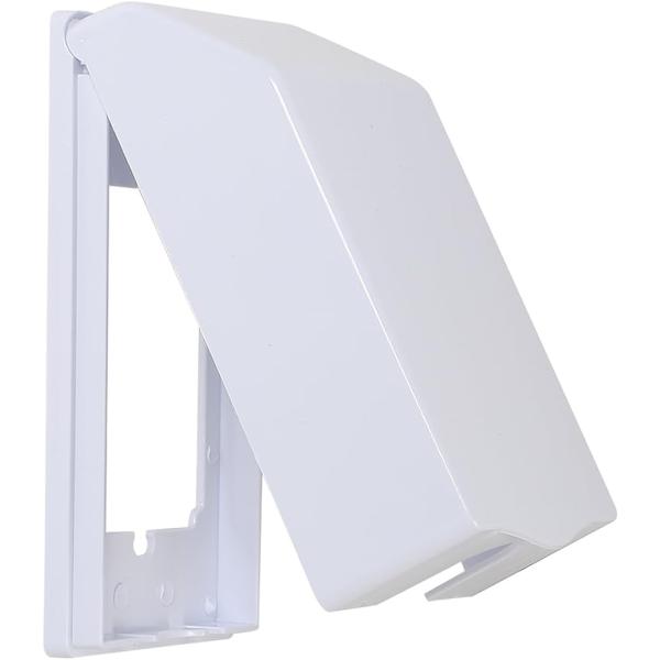 「屋外でも使用できて安全」耐久性があり、難燃性、電気絶縁性、耐薬品性に優れています。防水性にも優れ、水、雨、雪などの天候から電気製品を保護することができます。「子どもやペットのイタズラ防止」コンセントをしっかり覆う設計で、子どもやペットのイ...