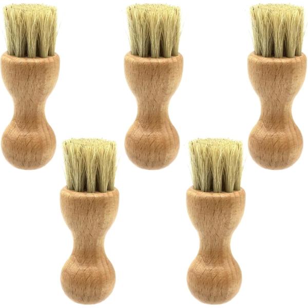 バリエーションコード : 2B9WPXHTWS「靴や革小物などのお手入れに」靴や革小物などレザーアイテムのお手入れの際に乳化性クリームの塗布に便利なクリーム塗布用ブラシ。3本セットと5本セットでのご用意。クリームの色などによってご自由に使い...