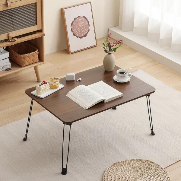 バリエーションコード : 2BJO4W9NO8「基本仕様」製品サイズ：長60x幅40cmx高さ29cm 重量：2.8kg （2 つのサイズ オプション） ；折りたたんだ厚み：約5.5cm 耐荷重：20kg 高品質な素材：天板/HDF木製、脚...