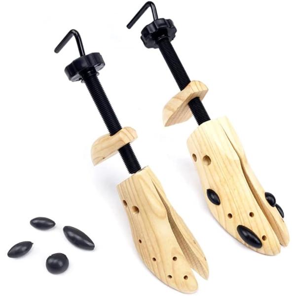 初心者でも簡単に使える設計で、使い方は非常にシンプル、靴にセットしてねじ込むだけで出来る簡単操作です。シューズの内面を傷めにくいです簡単に操作できるシステムで、靴の幅を自分好みに調整可能です。足の形に合わせて靴を伸ばすことで、足の健康をサポ...