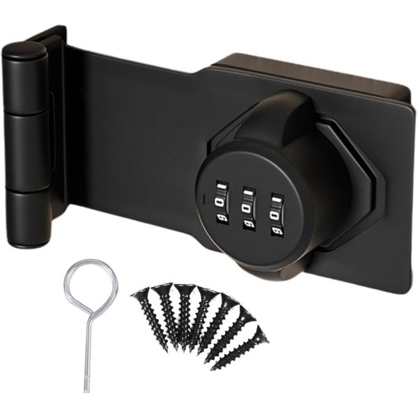 バリエーションコード : 2BJLTWFJR9商品内容：3桁ダイヤル式ドアロック 直線タイプ/L字タイプカラー：黒色/銀色素材：亜鉛合金製・ステンレスサイズ：商品詳細画像の各サイズを必ずご確認の上お求めください付属品：番号設定用押しピン1・...