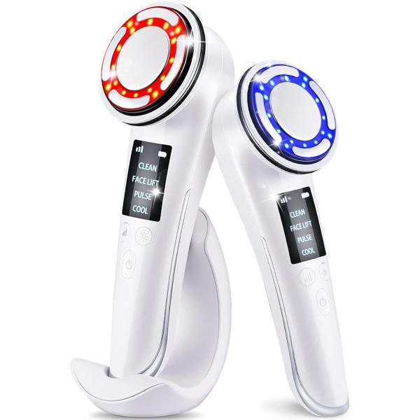 1台8役普段のお手入れをワンランクアップ 1台で何役にも活躍してくれるオールインワン美顔器自宅で本格的な肌ケアができます 操作やお手入れも簡単どんなインテリアにも馴染みやすい、シンプルおしゃれなデザインもポイントです 大切な人へのプレゼント...