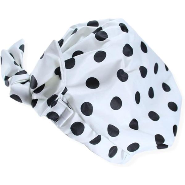 バリエーションコード : 2BJNDWFXJN「スタイリッシュな保護」毎日のシャワーをエレガントな体験に変える高級シャワーキャップ。スタイリッシュで愛らしいデザインがあなたのバスタイムを彩ります。リボンが可愛らしさをプラスし、あなたの美しさ...