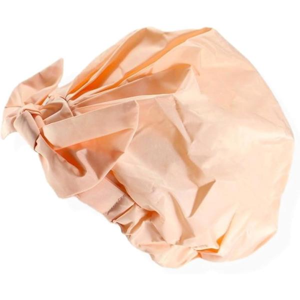 バリエーションコード : 2BJNDWFXJN「スタイリッシュな保護」毎日のシャワーをエレガントな体験に変える高級シャワーキャップ。スタイリッシュで愛らしいデザインがあなたのバスタイムを彩ります。リボンが可愛らしさをプラスし、あなたの美しさ...