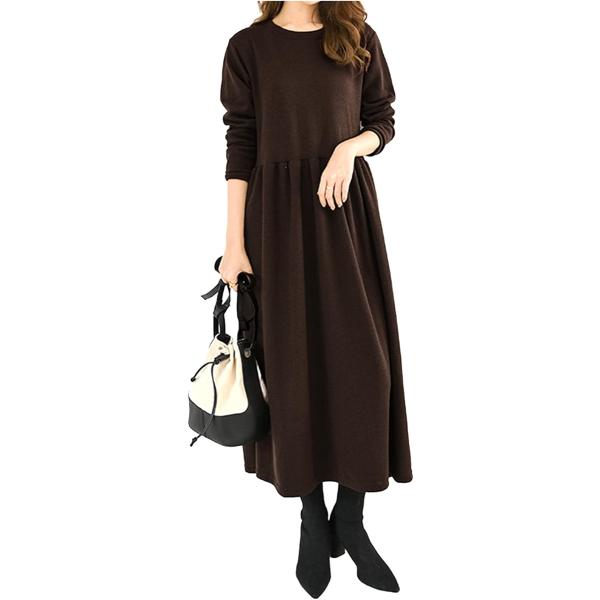 バリエーションコード : 2BJOTYFKH4ゆったり過ごす時間にぴったりのワンピース。カジュアル過ぎない大人なデザインに仕上げました。程よい肉感の素材で、リラックスした表情を堪能できるワンピース。フィットしすぎずリラックス感ある着心地で体...