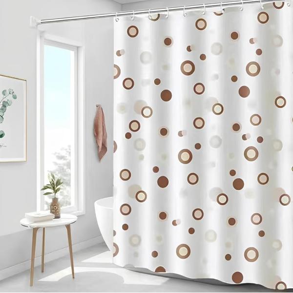 バリエーションコード : 2BJWGHN8JU「防水防カビ素材」防水性や防カビ性、さらに速乾性にも優れているので毎日清潔に保つことができます。マットな素材なので透けにくく、柔らかい質感なのでシャワールームの仕切りなどに最適なアイテムです。「...