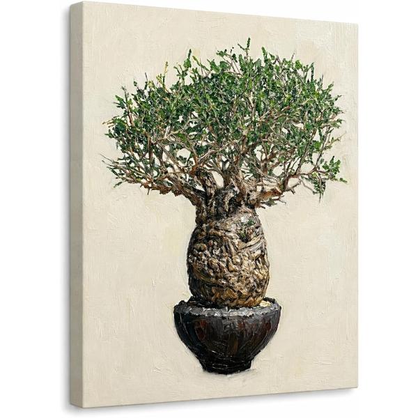 塊根植物 コーデックス 絵画 アートパネル ポスター 壁掛け インテリア MDM (004A(パキプス),  長さ30 cm x 幅40 cm)
