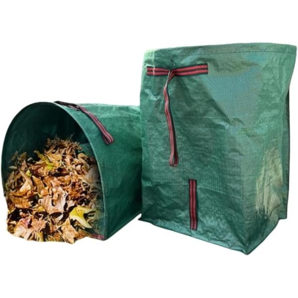 「落ち葉集め簡単」ちりとり型の形状で、落ち葉を簡単に集められる「自立式」自立するため扱いやすい「大容量」150Lの大容量「持ち運び便利」持ち手つきで運びやすい