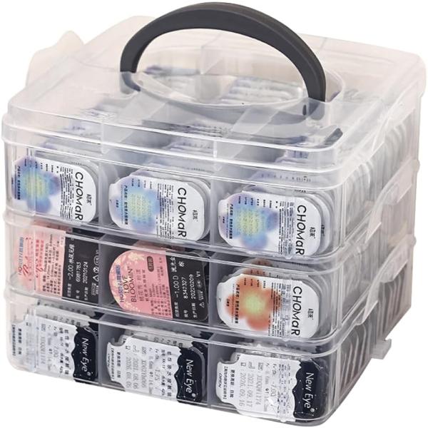 「18格仕切りで整理整頓」18分割で細かく仕分け。ごちゃつく小物をひとまとめにできる収納ボックス。「見つけやすい」毎朝の探す時間をゼロに。透明デザインでひと目で見つかる収納革命。「小物を整理整頓」ごちゃごちゃしがちな引き出しを、コンタクトも...