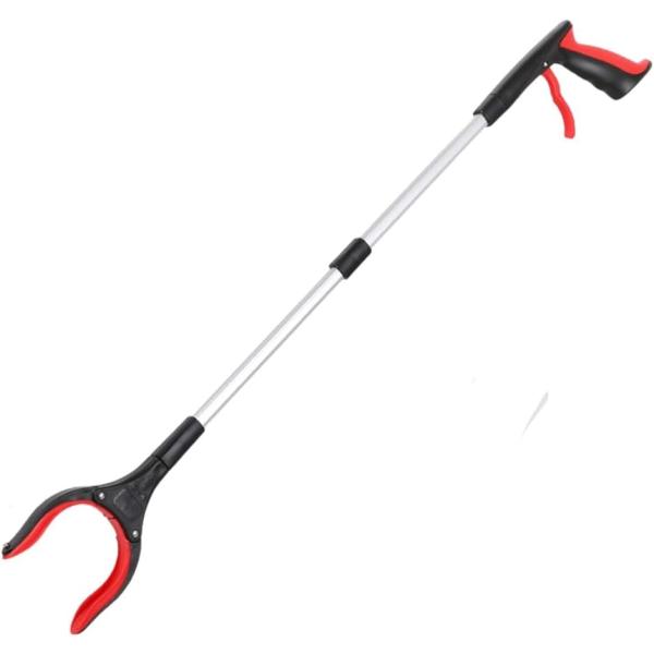 バリエーションコード : 2BUDHXWFL0「しゃがまずに掴める快適サポート」腰を曲げず立ったまま使えるリーチャーは、床に落ちた物や高い棚の荷物もラクに取れ、家事や片付けの効率がアップする便利グッズです。「細かい物も逃さない高精度設計」グ...