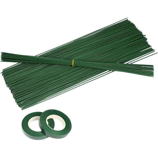 「簡単にプロの仕上がり」この造花セットを使えば、初心者でも簡単にプロのようなフラワーアレンジメントが完成します。フローラテープと地巻ワイヤーがセットになっているので、必要な材料がすべて揃っており、すぐに作業を始められます。「耐久性に優れた素...