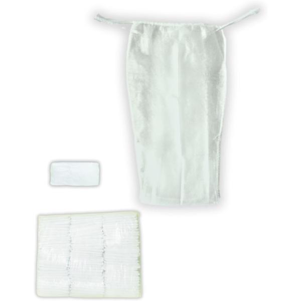 バリエーションコード : 2B9OCOLJHV使い捨てタイプの厚手で水に強い透けにくい生地の不織布なので、耐久性の高い使い捨てのペーパーTバックです。フリーサイズ。1枚ごとに個別梱包された清潔で取り出しやすい商品です。サロンの必需品の紐タイ...