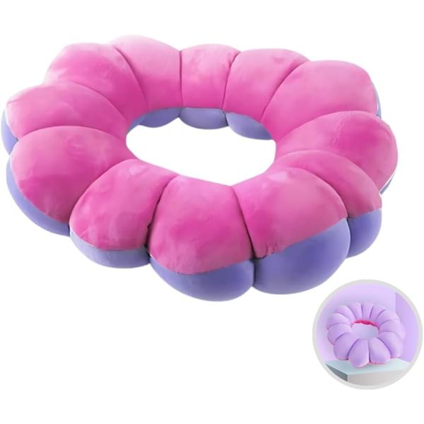 「体圧分散」人間工学に基づいたデザインを採用した介護クッション。体圧を分散して、体が動かせないご家族のケアをサポートする便利な介護用アイテムです。産後ケアにもピッタリ。「折り曲げOK、形をキープ」ドーナツ型の低反発のクッション。折り曲げ可能...