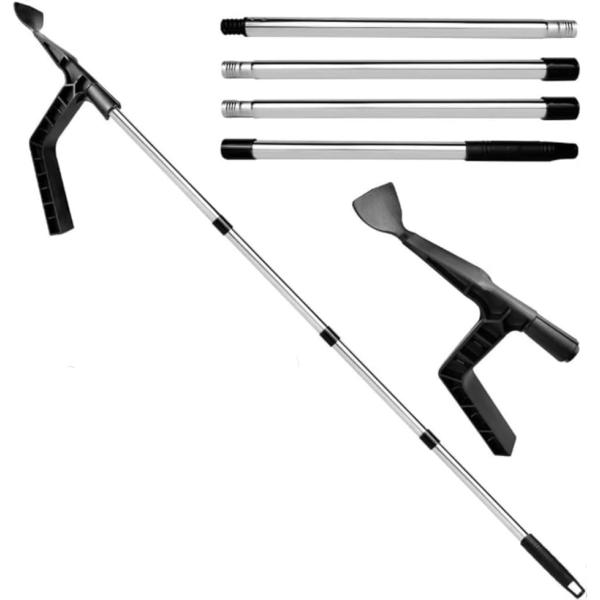 バリエーションコード : 2BUHKKJ1QXはしご不要で雨どいを簡単清掃。高所掃除ツールです。屋根や雨樋の詰まりをラクに解消。最大180cmまで伸ばすことができ、地上から雨どいの落ち葉や泥詰まりを防ぐことができます。「地上からラクラク高所...