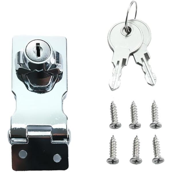 バリエーションコード : 2BUKFD5RLJ「安心の防犯対策」ドアやキャビネットに簡単に取り付けられ、貴重品をしっかりと守ります。鍵付きの設計により、外部からの不正なアクセスを防ぎ、安心して大切なものを保管できます。「簡単取り付け」ネジ穴...