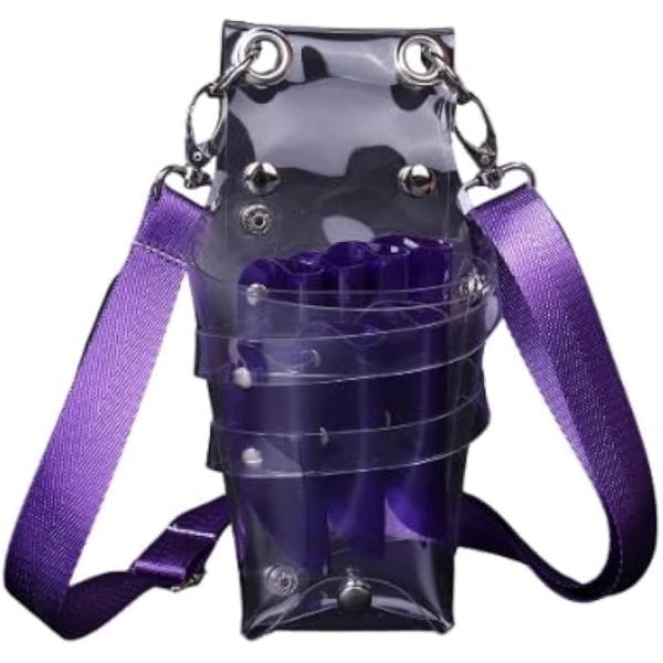 バリエーションコード : 2BRFJK4RPH美容師シザーケースクリアタイプで、サロン内の素早いツールアクセスを実現。透明シザーバッグとして7丁収納可能、軽量スケルトン設計が肩掛け腰掛け両対応で動きやすい。忙しいカットタイムにハサミの視認性...