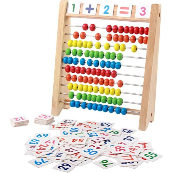 「伝統と革新の融合で知育効果抜群」100玉そろばんと数字カードを組み合わせたセットは、古来から伝わるそろばんの基本操作を学びながら、カードで数の概念や計算方法を視覚的に理解できる、子供の算数力向上に最適な知育玩具です。「家庭や教育現場で幅広...
