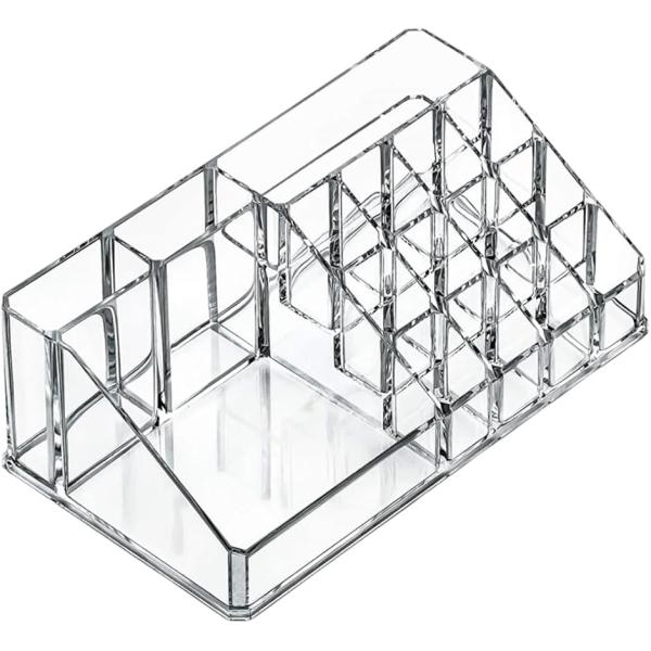 「プロも納得の収納力」大小の化粧品がきれいに収まり、まるでサロンのような空間に。「毎日のメイクが時短に」見やすく整理できるから、朝の準備が驚くほどスムーズに。「美しさを引き立てる」クリアだから中身がひと目でわかり、コスメ選びももっと楽しく。...