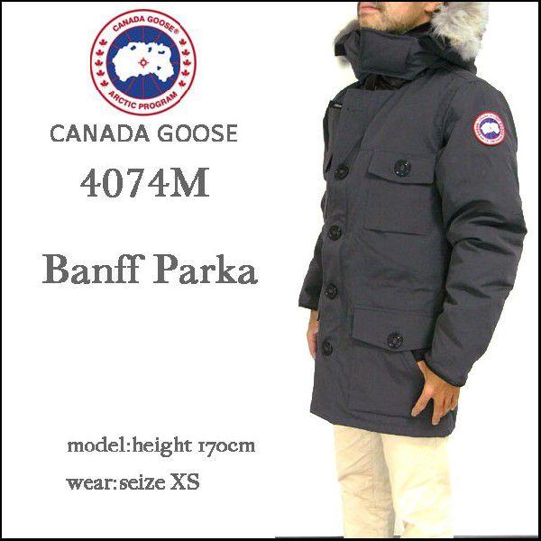 Canada Goose カナダグース ダウンジャケット バンフ パーカ Banff Parka グラファイト 4074m Down 防寒 Can 015 Reason 通販 Yahoo ショッピング