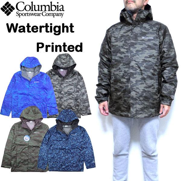 columbia men's watertight printed jacket