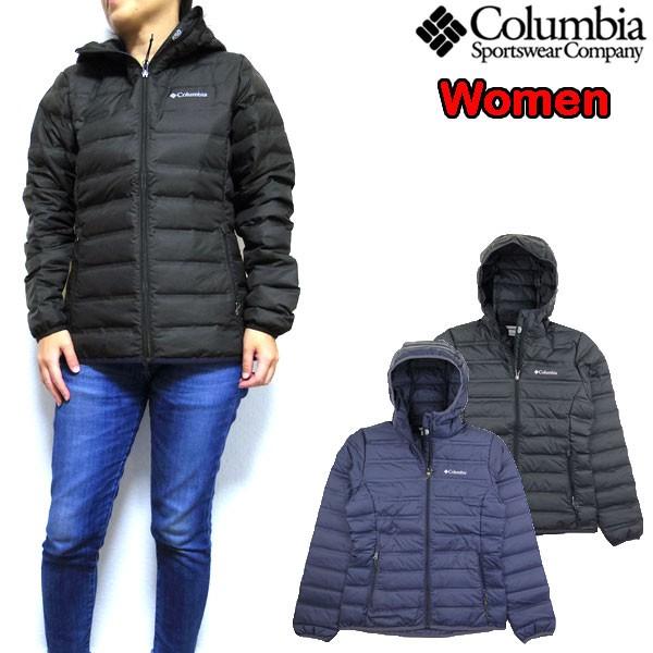 コロンビア レディース アウター Columbia ダウンジャケット Lake 22 Down Hooded Jacket 薄手 軽量