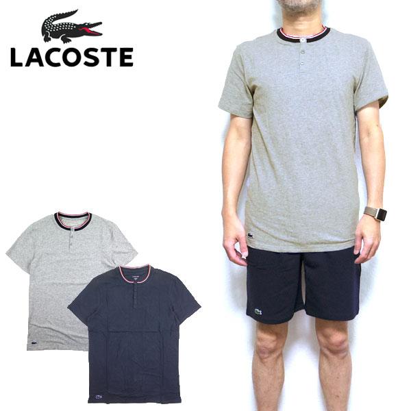 ラコステ Lacoste Tシャツ メンズ ヘンリーネック Henry Neck Raml317 部屋着 Lc 052 Reason 通販 Yahoo ショッピング
