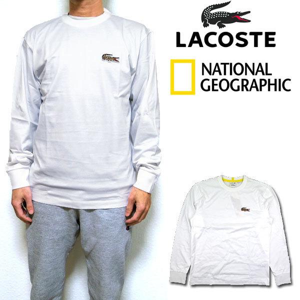 ラコステ ロンt Lacoste メンズ 長袖 Tシャツ ナショジオ Th62 コラボ ブランド Lc 073 Reason 通販 Yahoo ショッピング