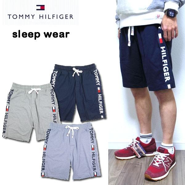 トミーヒルフィガー メンズ ハーフパンツ スウェット Essentials Logo Shorts 09T3752 部屋着