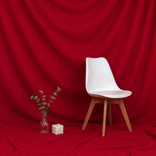 背景布 1m×1.5m 2枚セット 背景シート 撮影用背景 無地 ポリエステル シワになりにくい 洗濯可 物撮り 商品撮影 小物撮影 SNS撮影 配信 多用途 (レッド2枚)