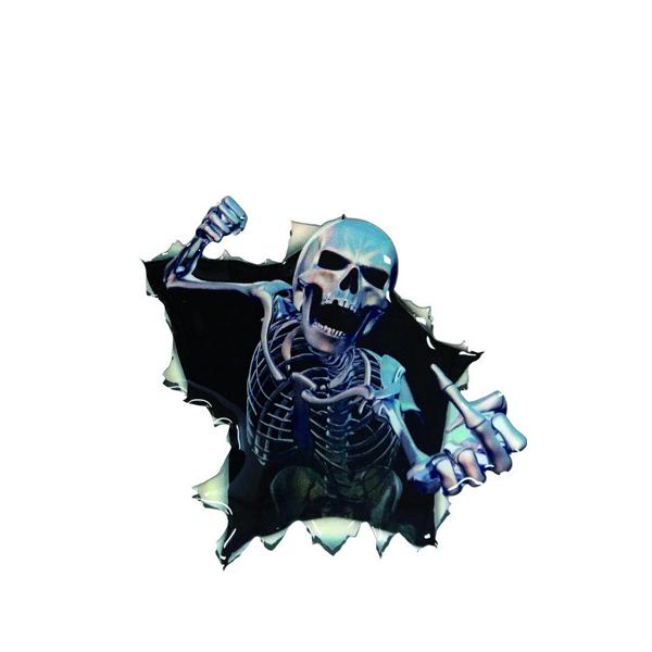 カスタム ステッカー 飛びだす 骸骨 ドクロ スカル 車 バイク ドレスアップ シール エンブレム Custom Sticker Ns 56 Rebias Yahoo 店 通販 Yahoo ショッピング