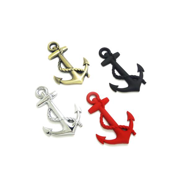 アンカー エンブレム 錨 ステッカー カスタム パーツ カー用品 anchor 3D
