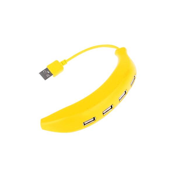 バナナ Usbハブ 4ポート バスパワー 果物 フルーツ かわいい Usb2 0 Hub Ns 377 Rebias Yahoo 店 通販 Yahoo ショッピング