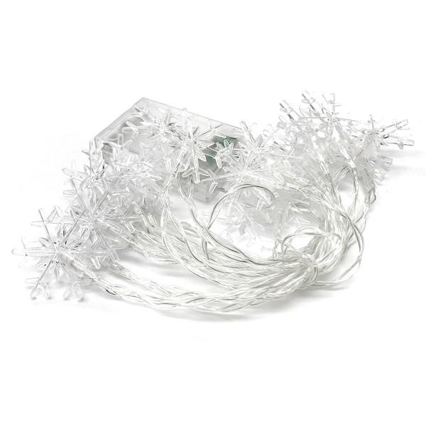 雪 結晶 Led スノークリスタルイルミネーション ライト 電池式 led クリスマス 飾り Ns 587 Rebias Yahoo 店 通販 Yahoo ショッピング