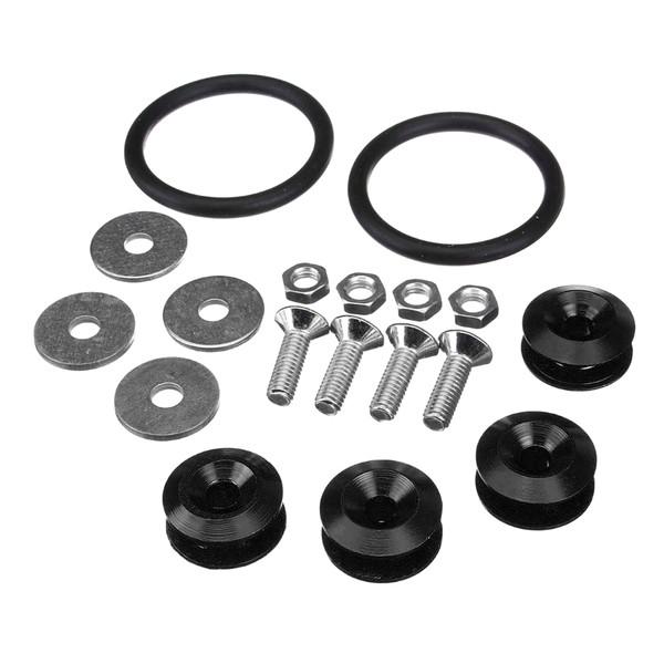 クイックリリースファスナー エアロ バンパー トランク 固定 脱着 簡単 効率 汎用 無地 ロゴ無し 車
