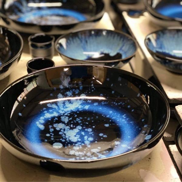 小石原焼 小石原焼き 宇宙柄 藍釉7寸鉢 深皿 カレー皿 21cm 秀山窯 陶器 器 NHK イッピンで紹介されました :shuzan-021:reboot life - 通販 - Yahoo!ショッピング 小石原焼 小石原焼き 宇宙柄 藍釉7寸鉢 深皿 カレー皿 21cm 秀山窯 陶器 器 NHK イッピンで紹介されました :shuzan-021:reboot life - 通販 - Yahoo!ショッピング