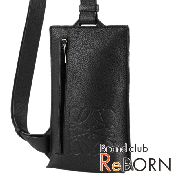 ★3日以内返品可★ 美品 LOEWE ロエベ ソフトグレインカーフ バーティカルTポケット ボディバッグ C500P02X02 ショルダーバッグ ブラック グレインカーフレザー レディース c660p02x0100531100.jpg?fitin=