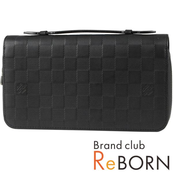 ルイヴィトン ダミエアンフィニ ジッピーXL ブラック 財布 トラベルケース