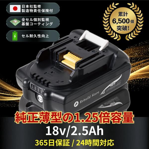 Rebuild Store マキタ 18V バッテリー 互換 チェーンソー 高圧 Rebuild Store マキタ 18V バッテリー 互換 チェーンソー 高圧