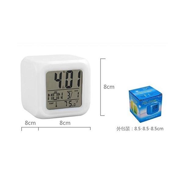 七色 Led アラーム クロック 2個セット 光る目覚まし 時計 イルミネーション 七色 2個セット 送料無料 Buyee Buyee Japanese Proxy Service Buy From Japan Bot Online