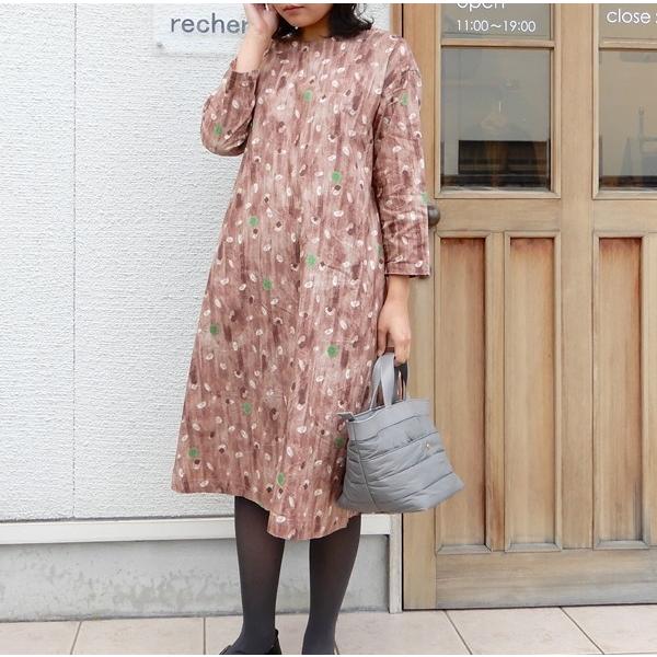 Chambre De Charme シャンブルドゥシャーム Cdc 40ビエラ おにぎりプリントワンピース 47 01 Op 006