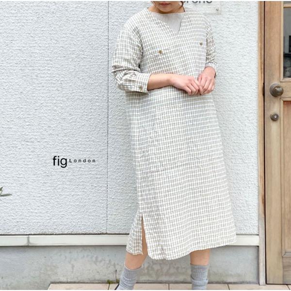 Fig London フィグロンドン Geek Check ワンピース 70 01 Op 017 1 Maxim Tours Com