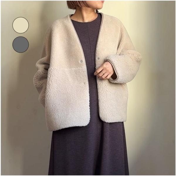 PASSIONE（パシオーネ） ボア×フェイクスウェード リバーシブル