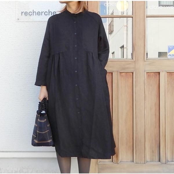 Tumugu ツムグ リネンレーヨンキャンバスワンピース Tb Boisewomenrun Com