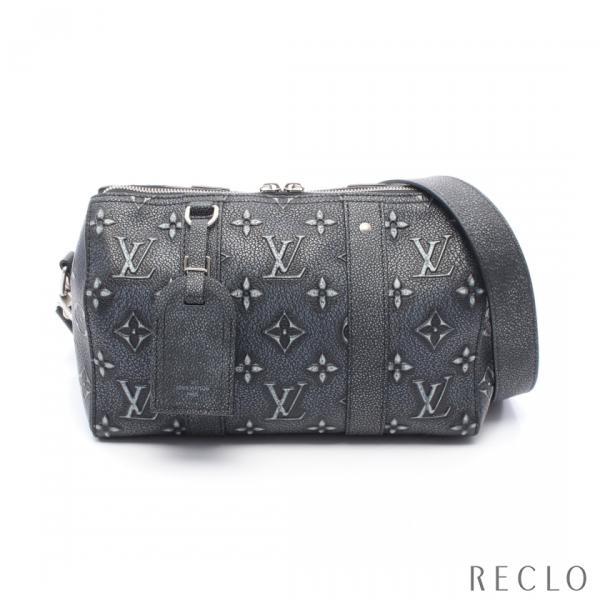 ルイ・ヴィトン LOUIS VUITTON シティ キーポル チャコール ショルダーバッグ バッグ レザー メンズ グレー系 M21448 【中古】 LOUIS VUITTON（ルイ・ヴィトン） シティ キーポル モノグラム