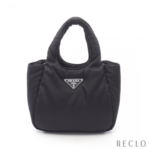 PRADA（プラダ） PRADA TESSUTO SOFT ハンドバッグ ナイロン ブラック